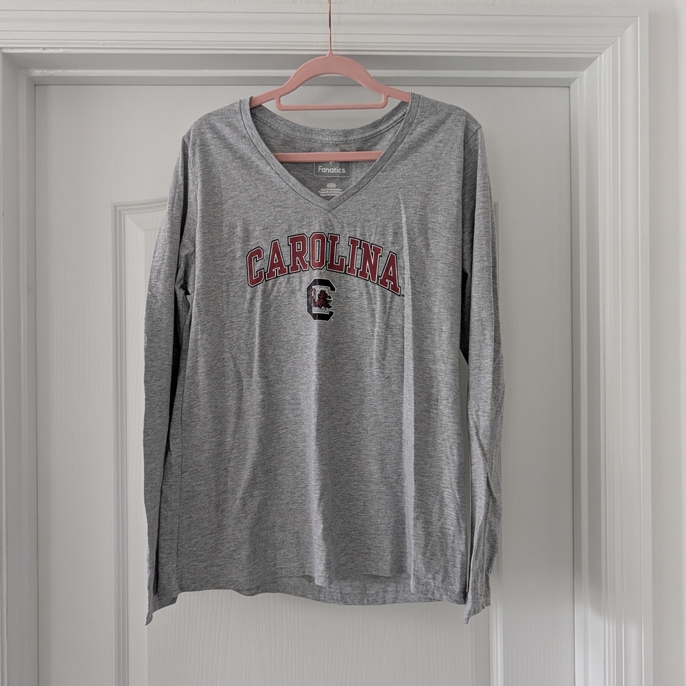 Women's Gray Carolina Long Sleeve Shirt